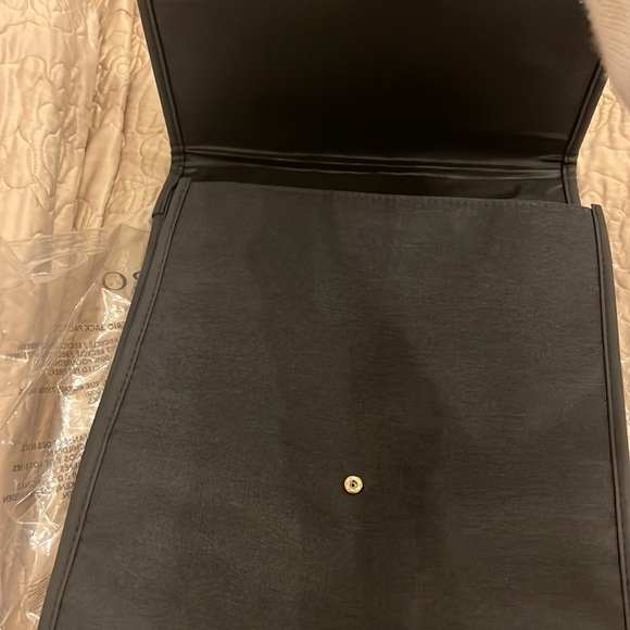 Azzaro parfumerie back pack brand new fabric and leather kind mix can be folded - Picture 2 of 7